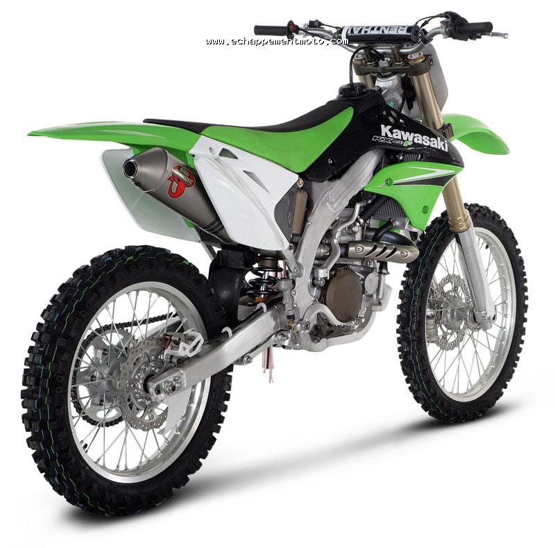 ECHAPPEMENT MOTO AKRAPOVIC SLIP-ON SYSTEM KAWASAKI KX 450 F (2007) 2